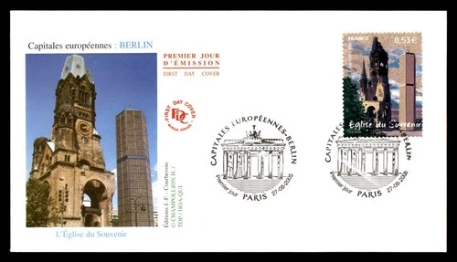 Mayfairstamps France FDC 2005 Clock Tower and Modern Building First Day Cover aa