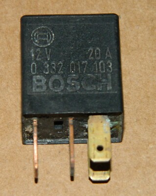 Bosch ABS Lighting Fuel Pump ECU Relay 2001 BMW R1200C 12V/20A 0332017103