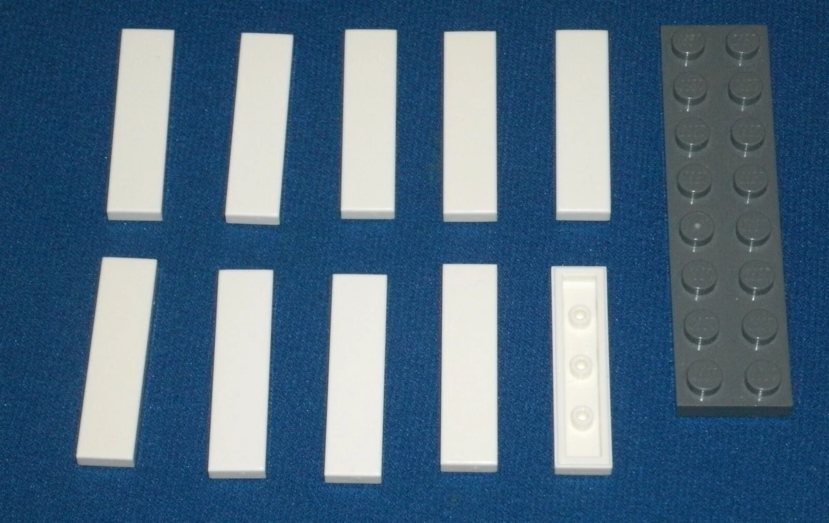 LEGO NEW 1x4 White Tile 10x 243101 Brick 2431 eBay