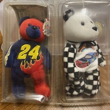 Two Jeff Gordon 24 Bears Team Speed Bear Celebrity Bears
