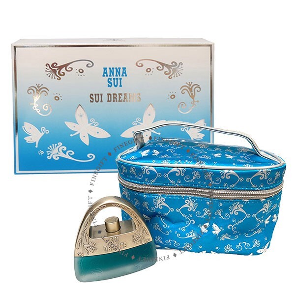 Anna Sui Dreams 2 pieces set - 30ml / 1.0fl.oz EDT & Cosmetic