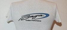 BAJA Racing T Shirts POWER Boats OUTLAW PERFORMANCE White Size S,M,L,XL,XXL,XXXL