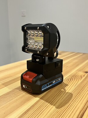 LED Arbeitsleuchte für Erbauer 18V EXT Akku