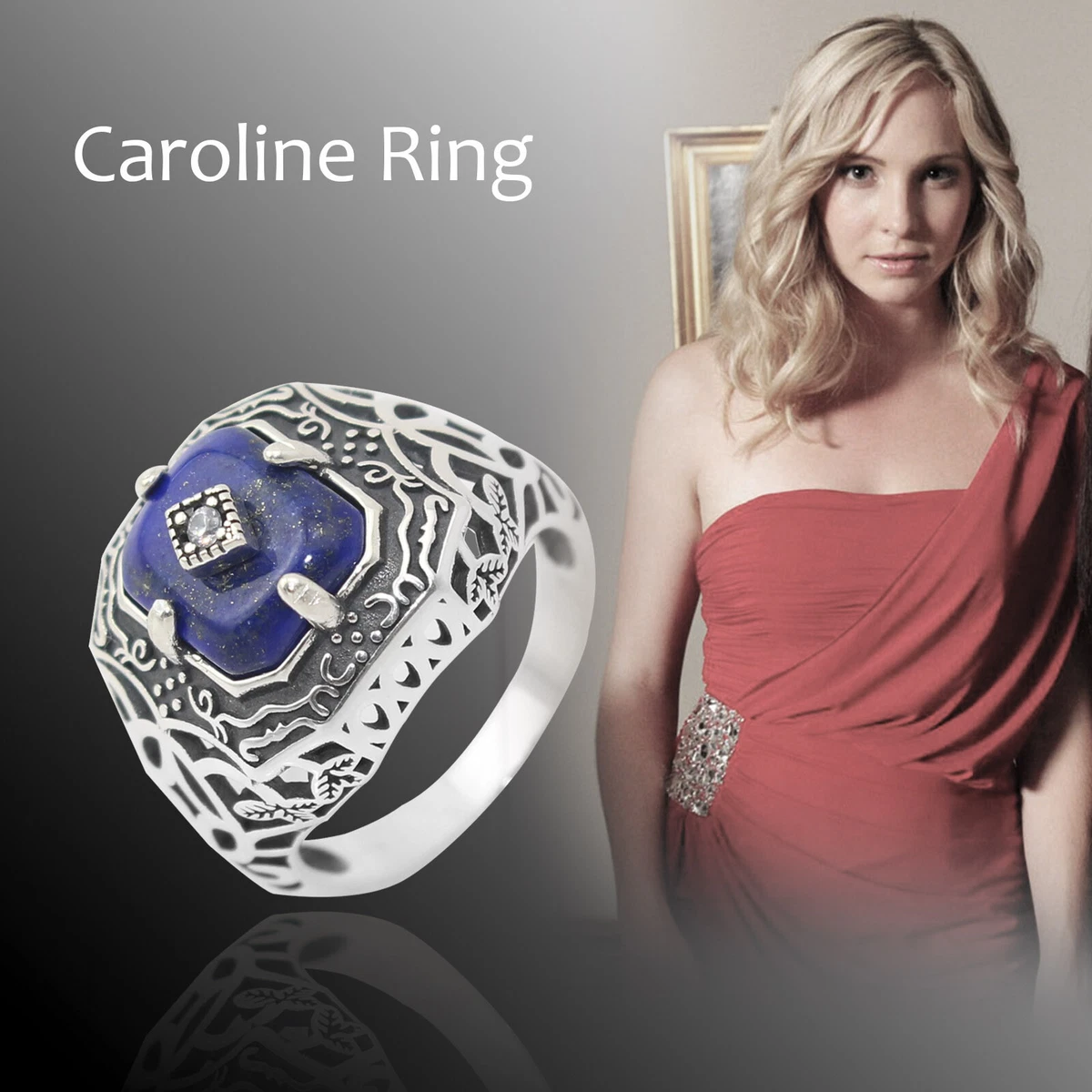 Vampire Diaries Caroline Ring Wish Vampire Diaries Jewelry,, 43% OFF