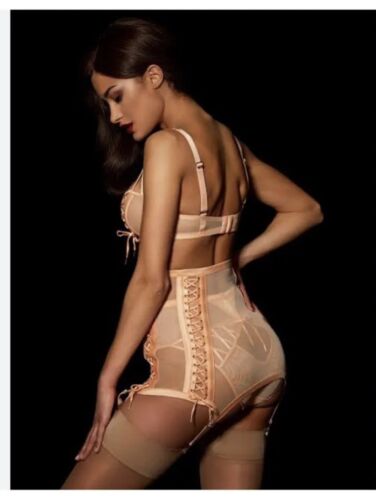 New Honey Birdette Shannon Suspender Waspie Skirt Size Small - Picture 2 of 8