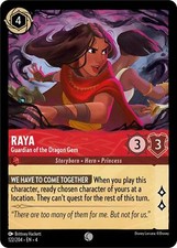 Lorcana Raya - Guardian of the Dragon Gem 122/204  Ursula's Return 