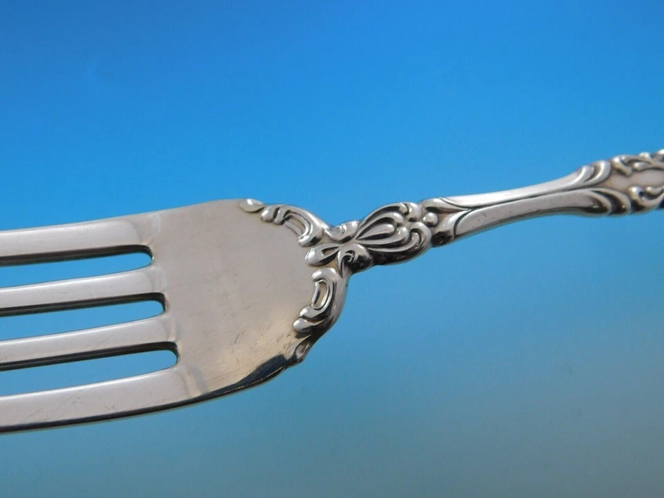 Rollo Veneciano de Oneida Plata de Ley Tamaño Regular Ajuste(s) de Lugar 4 piezas Foto 3 de 4