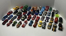 Loose Lot Of Toy Cars and Trucks 49 Pieces Multiple Brands Plastic And Metal