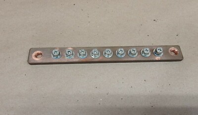 3/4  x 7'' Ground Busbar #3101H32