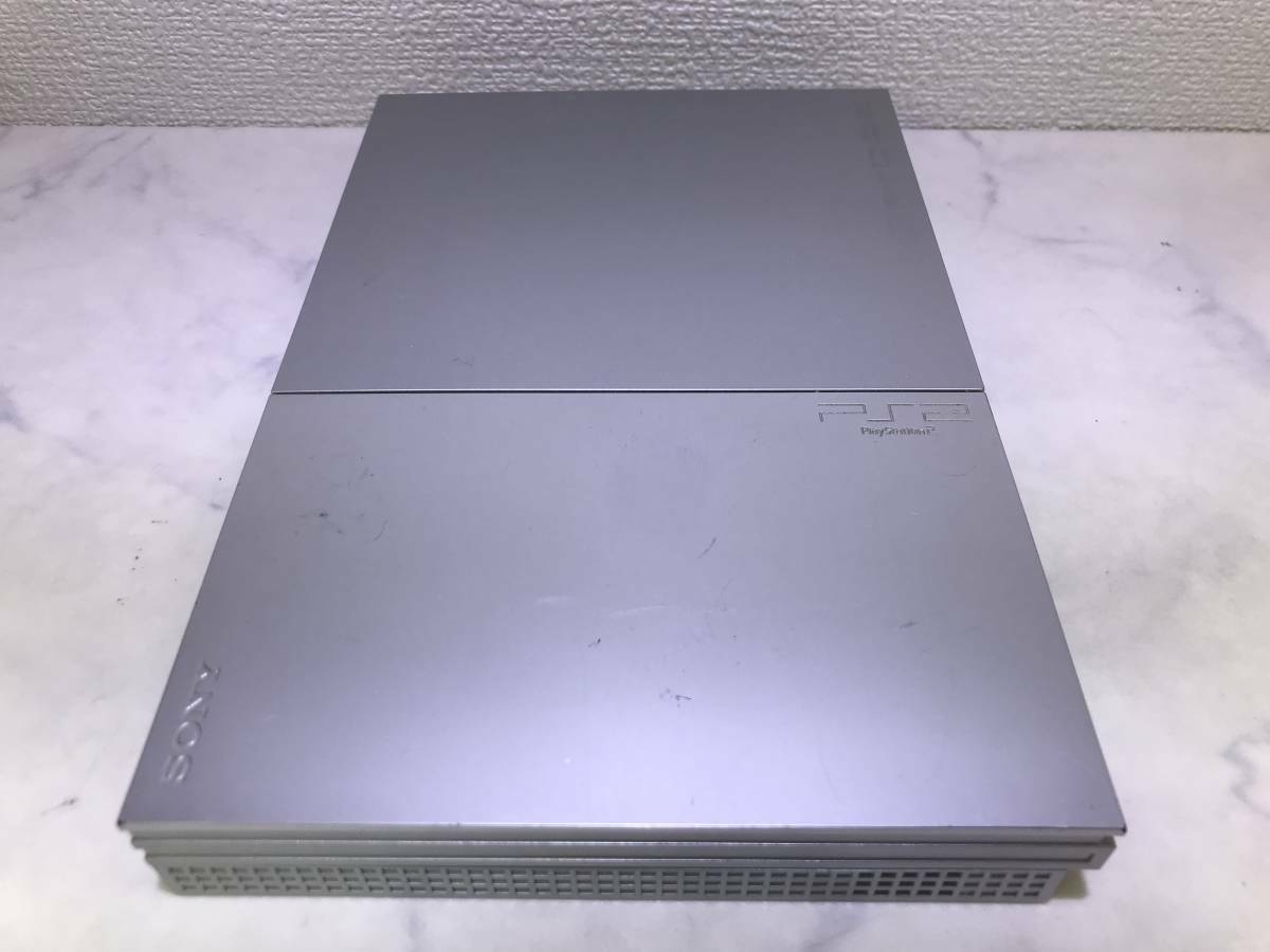 PlayStation 2 Satin Silver SCPH-90000 SS ps2 sony game Console