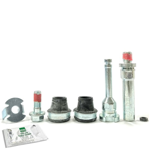 FRONT BRAKE CALIPER SLIDER PINS GUIDE BOLT KIT FITS PEUGEOT 206