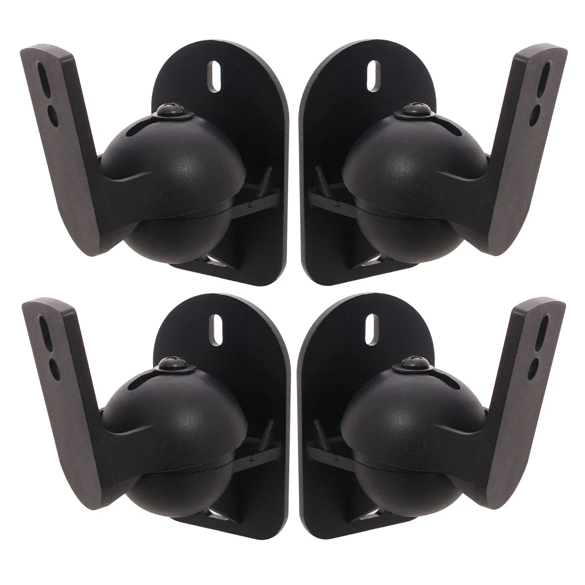 Staffa Per Soundbar – Supporto Rotante Per TV Da 32 A 65 Pollici (82-165 Cm), Capacità Max 15 Kg, Materiali Inossidabili, Colore Nero, Kit Di Montaggio Incluso - 5