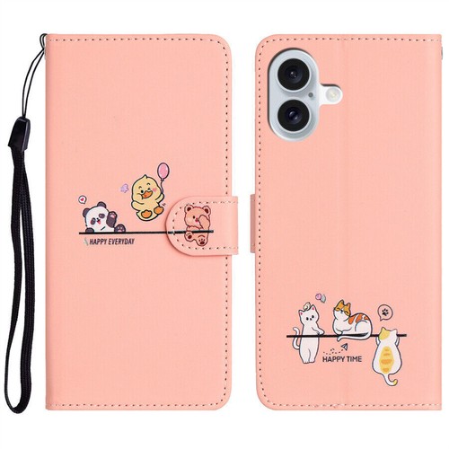 Bear Cat Panda Wallet Phone Case for iPhone 14 13 16 15 12 11 Pro Max XR 6 7 8 - Picture 2 of 14