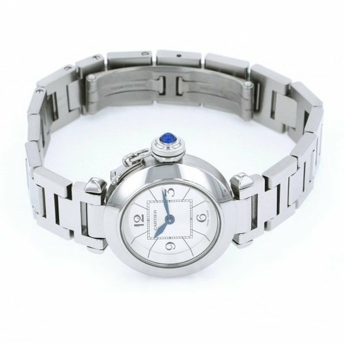 Cartier Miss Pasha Quarzo Acciaio Inox Orologio Da Donna Casual usati | eBay