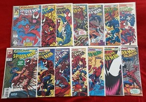 Marvel Spider-Man/Venom/Carnage "Maximum Carnage" Book/Card Lot