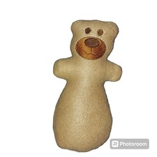 Brown 7.5" Plush Teddy Bear Baby Lovey Toy