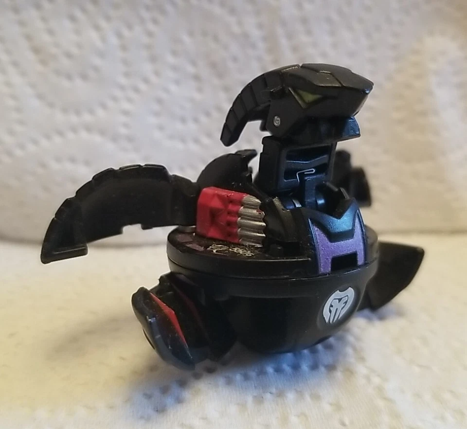 Bakugan Battle Brawlers Alpha Percival Darkus Черный Красный Pyrus Hyper Dragonoid - Изображение 4 из 4