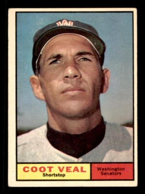 1961 Topps Baseball #432 Coot Veal VG/EX *f1
