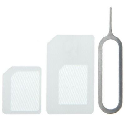 Microsimadapter Nanosimadapter Simadapter Sim Karte Adapter 3 in 1 iPhone 5 4 4s