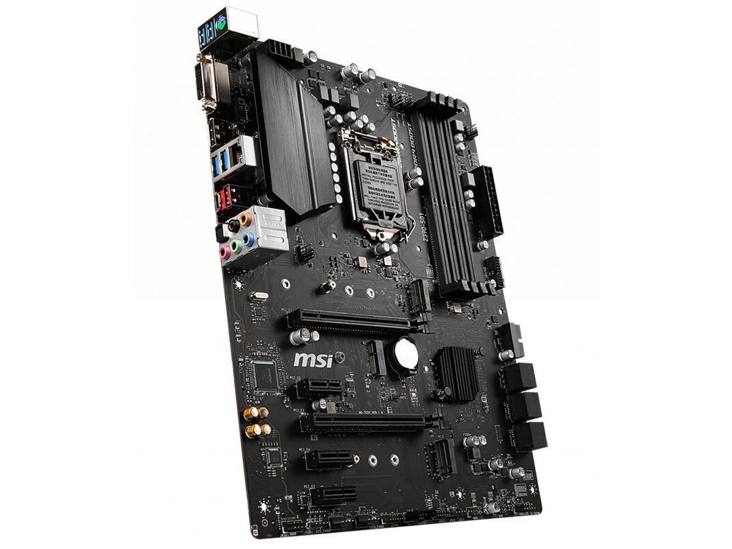 For MSI Z390-S01 motherboard Z390 LGA1151 4*DDR4 128G DVI+DP ATX