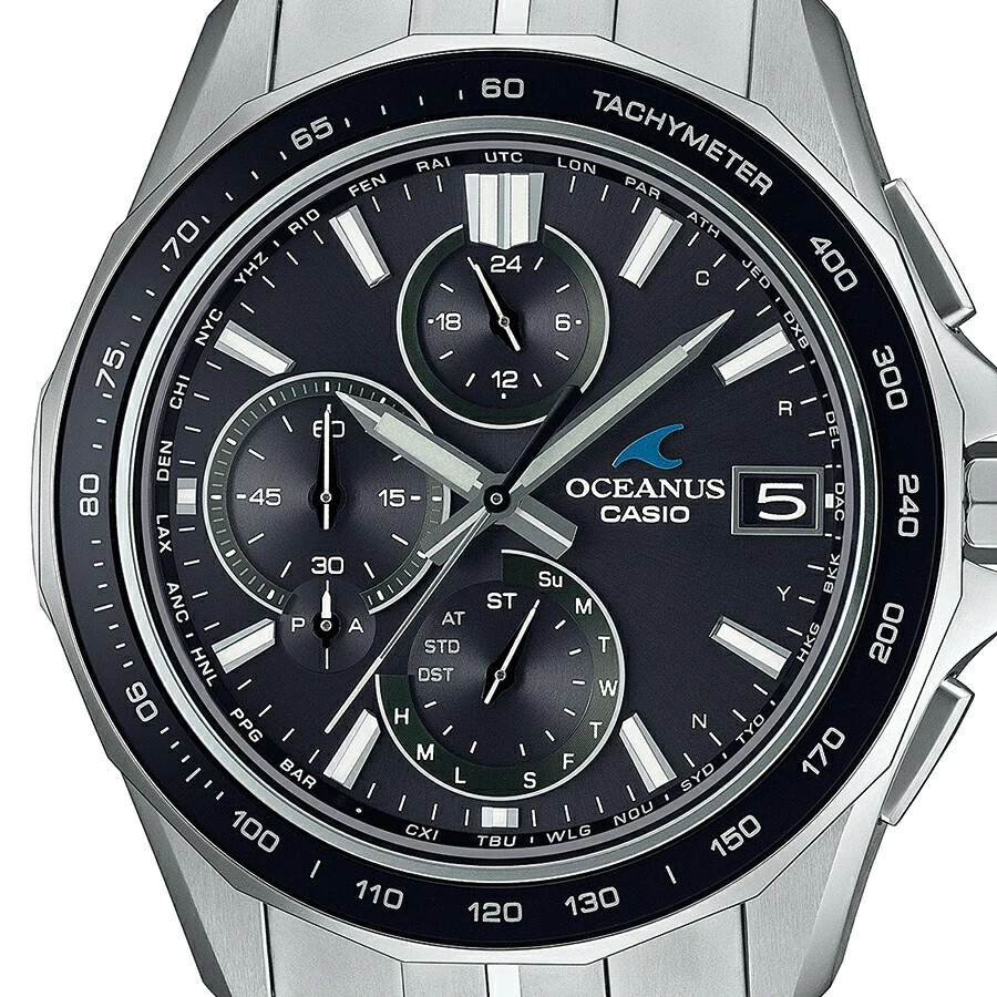 Casio Oceanus OCW-S7000-1A2JF Manta Titanium Bluetooth Chrono