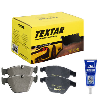 TEXTAR Bremsbelag Satz, Bremsbeläge HONDA CRX III VORN + Plastilube