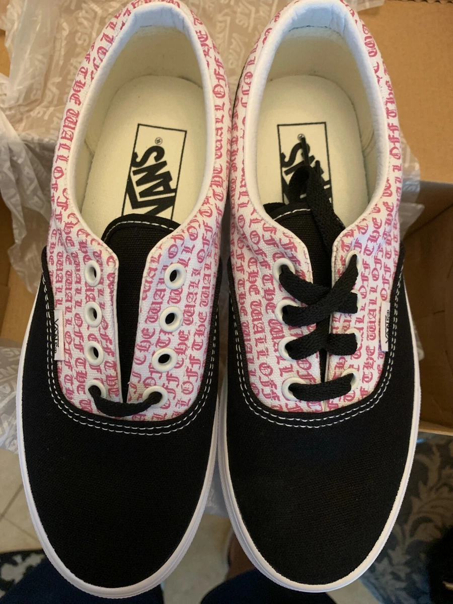 Vans Era Vans Off The Wall Black Carmine Rose VN0A38FRT8T Men s