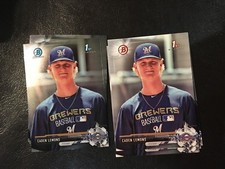 2017 Bowman Draft BD-66 Caden Lemons 14 count, 4 chrome, 10 base lot Milwaukee