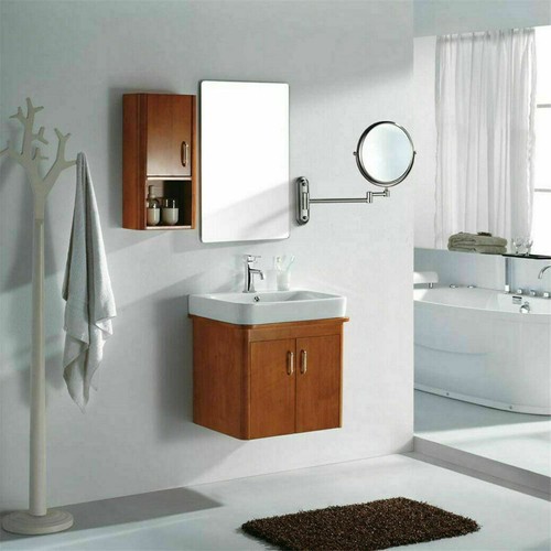 2 Double-Side Swivel Beauty Makeup Mirror 10X Magnification Wall-Mount Mirrors - Picture 5 of 12