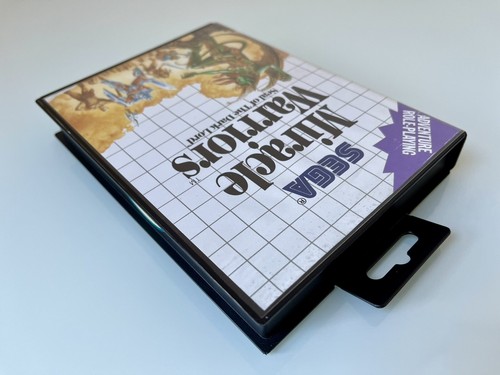 MIRACLE WARRIORS SEAL OF DARK LORD BOXED W/ MANUAL RARE SEGA MASTER SYSTEM GAME! - Picture 9 of 24