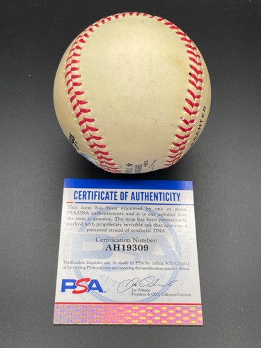 Vladimir Guerrero "2004 MVP Early Rookie Year" Signed Autographed baseball PSA - Picture 5 of 6