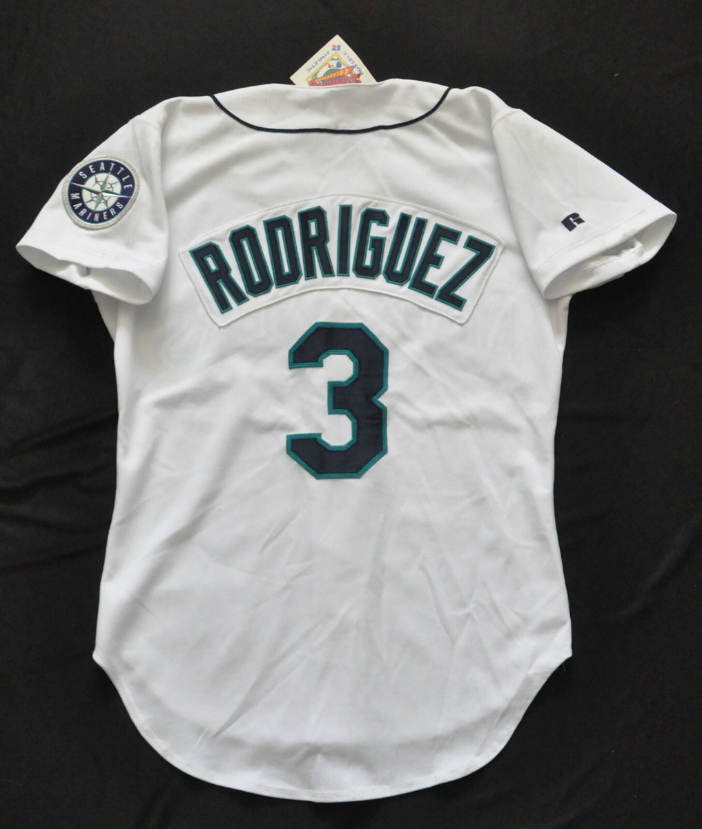 A.RODのジャージオートです。 Alex Rodriguez Seattle Mariners Russell Jersey Authentic A