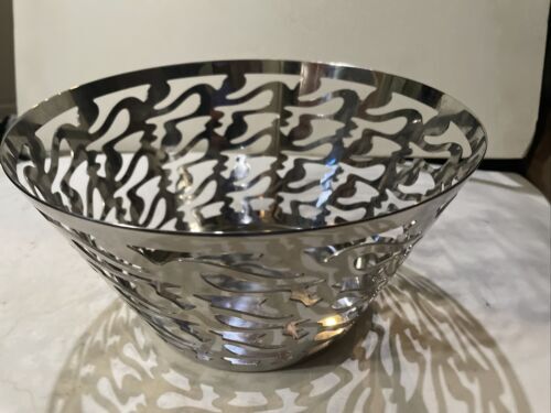 ALESSI STAINLESS CACTUS FRUIT BOWL MCM STYLE MARTA SANSONI DESIGNER 2002 -  8.25" | eBay