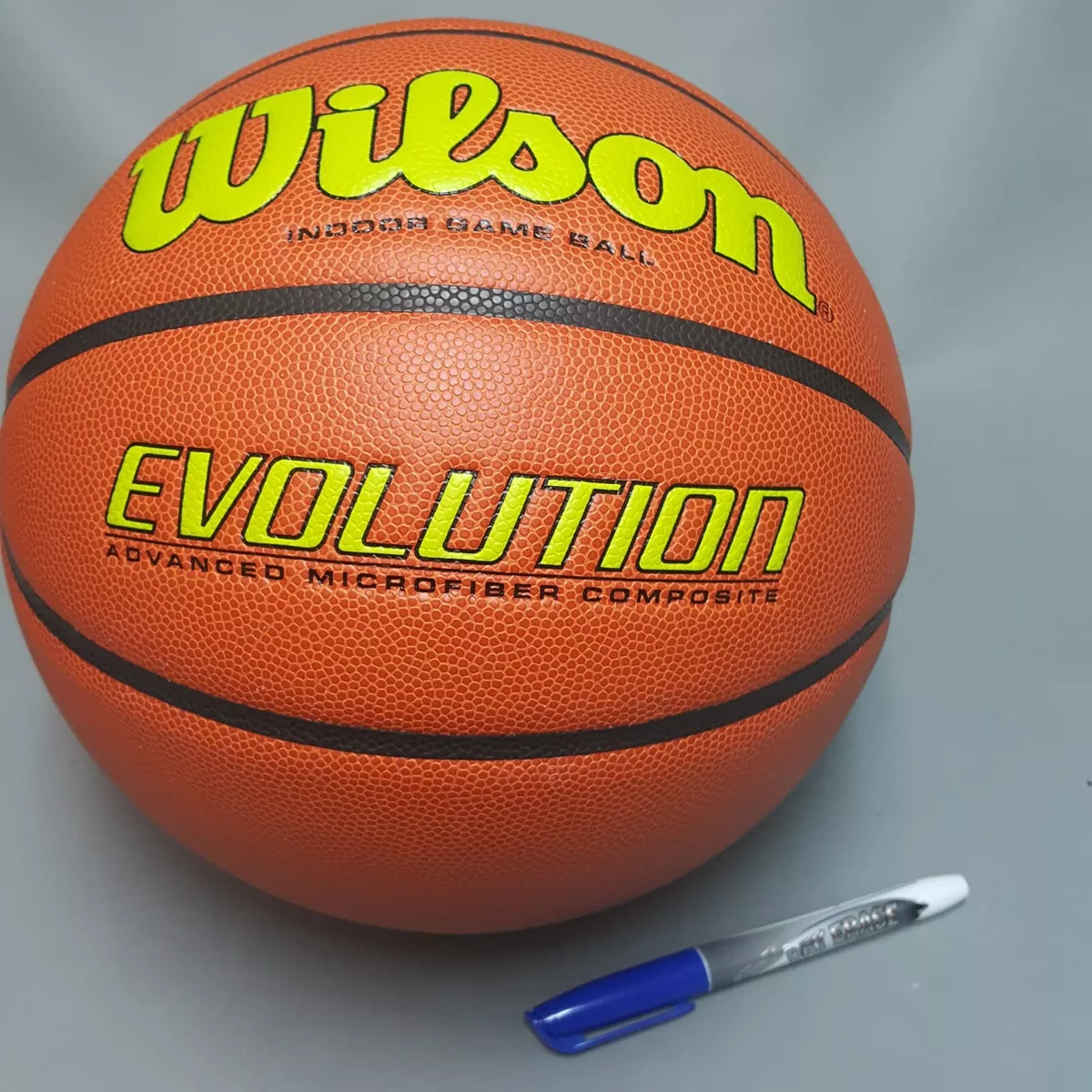  Wilson Evolution Indoor Game Basketball, Intermediate - Size 6  : Sports & Outdoors