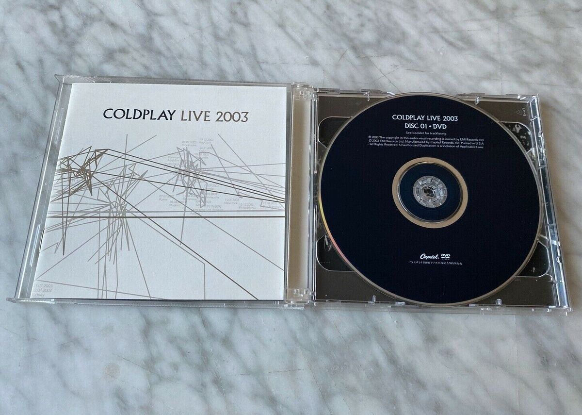 Coldplay concert in the USA in the year