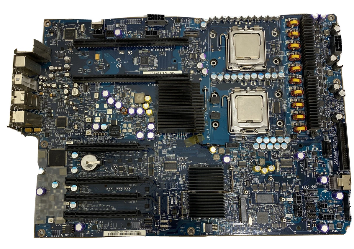 Apple Mac Pro 1 1 Motherboard Logic Board 630 7608 w 2x Intel