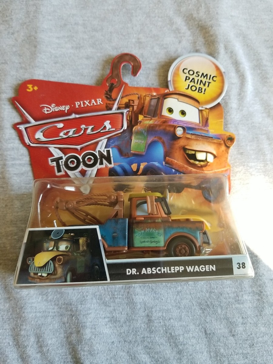 Disney Cars Toon UFO Mater DR. ABSCHLEPP WAGEN #38 Paint Job