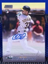 2023 Topps Stadium Club CAL STEVENSON Athletics Rookie RC Auto