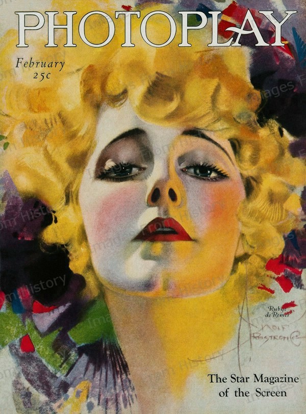 8x10 Druck Rubye de Remer Portrait Photoplay Magazin Cover #RDPP
