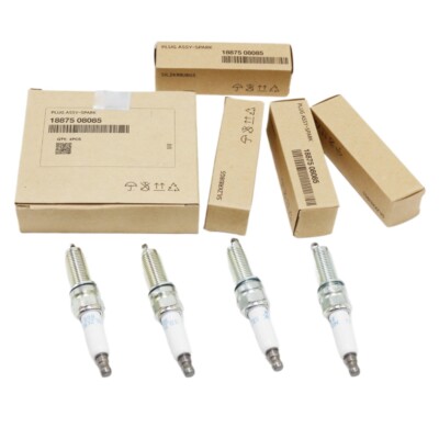 4Pcs Spark Plugs 18875-08085 For Elantra Kona Santa Fe Kia Sorento