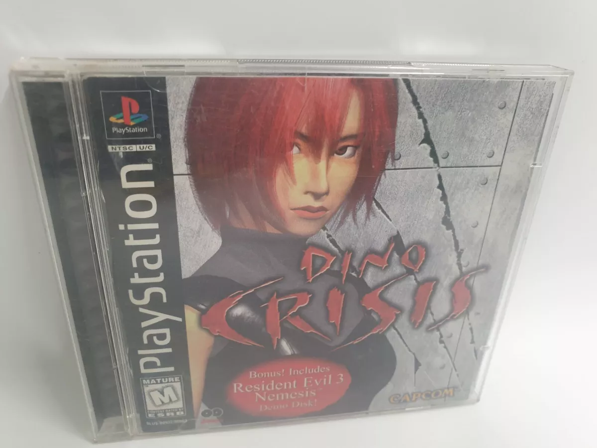 SONY PlayStation PS1 Dino Crisis Includes Resident Evil 3 Demo