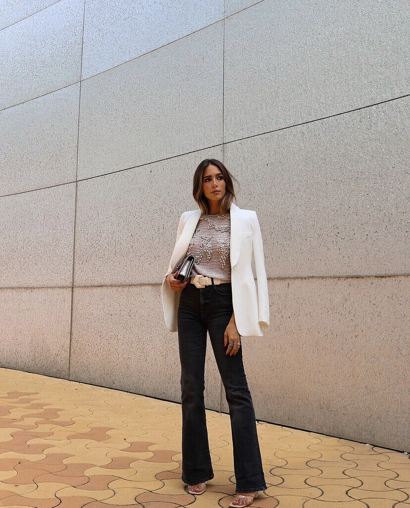 ZARA TOP WITH FAUX PEARLS LIMITED EDITION LIGHT GREY NEW ZARA TOP WITH FAUX PEARLS LIMITED EDITION LIGHT GREY NEW