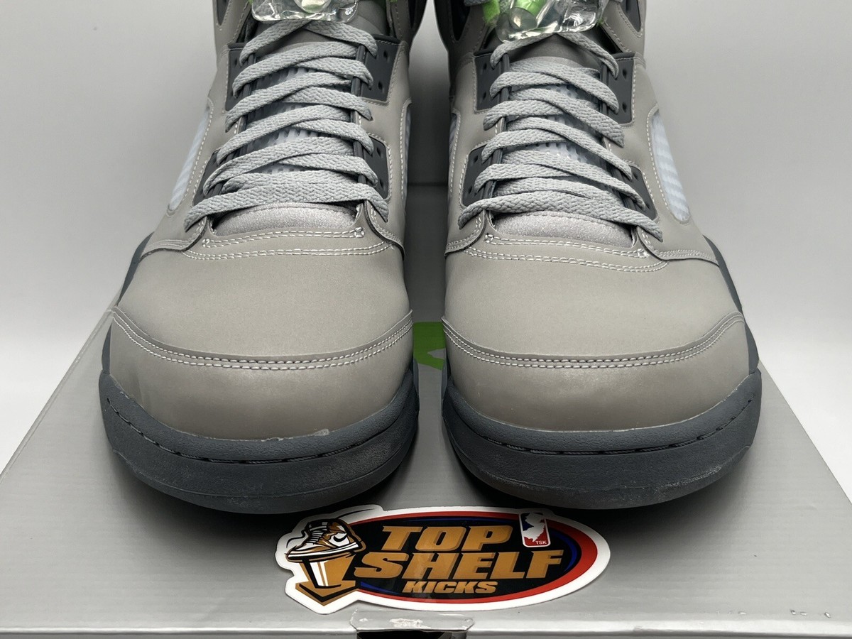 New Air Jordan 5 Green Bean 2022 Size 15 Rare Retro New Air Jordan 5 Green Bean 2022 Size 15 Rare Retro