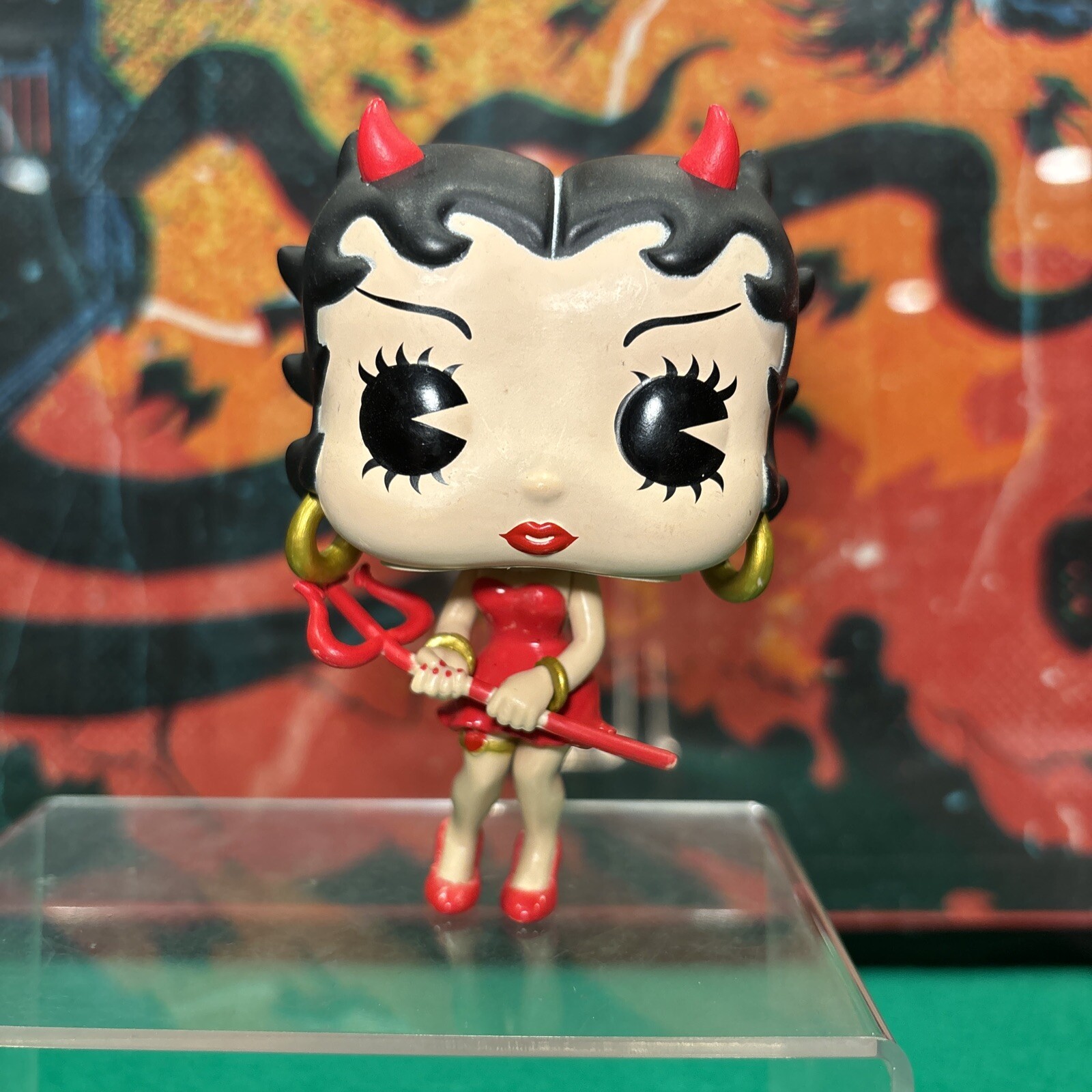 Funko Pop! Figura Suelta Betty Boop: Devil Betty Boop #556 Fuera De Caja