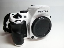 Pentax K-30 White 16.2MP Tested DSLR Camera Body with 4GB SD