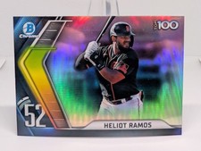 2022 Bowman Chrome Baseball Heliot Ramos Bowman Scouts Top 100 #BTP-52