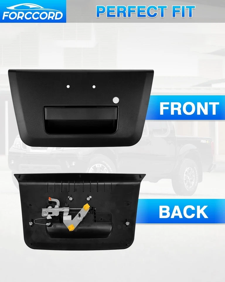 Ajuste para alça da tampa da caçamba Nissan Frontier 2005-2014 alça da trava da porta elevatória substituir - Imagem 4 de 4