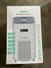 JOWSET Air Purifier for Up to 3000 Sqft, H13 True HEPA Filter 24dB Sleep Mode