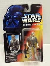 1996 Kenner Star Wars Power Of The Force Han Solo In Hoth Gear Action Figure NIP