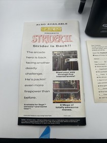 Flashback: The Quest for Identity (Sega Genesis, 1993) CIB W/Reg Tested Nice